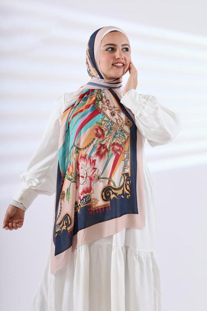 Elivo Printed Chiffon Hijab - CELA HIJAB