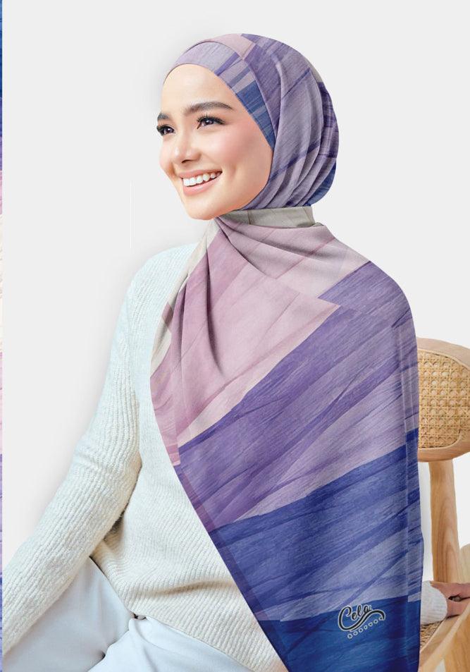 Snowaya Printed Chiffon Hijab – CELAHIJAB