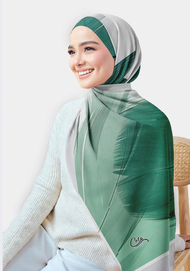 Sousou Printed Chiffon Hijab - CELA HIJAB