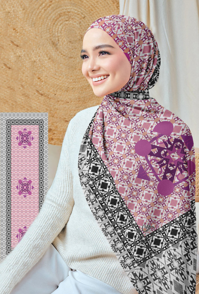 Opree Print Hijab Scarf