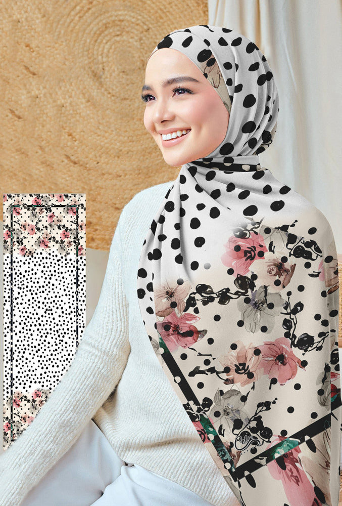 Siciliya Printed Chiffon Hijab